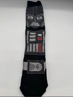 Star Wars Darth Vader Men’s Crew Socks! Size 6-12. 1 pair!